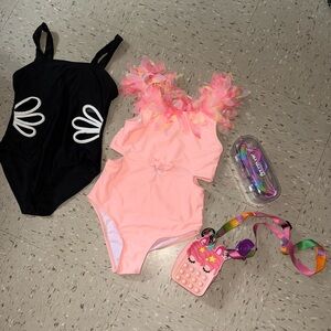 Girls swim bundle. Size 7/8 & 9yrs